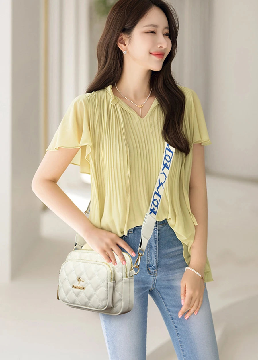 High Quality Purse Leather Luxury Handbag Women Shoulder Bags Designer Crossbody Bag for Female Bag Fashion Ladies Messenger Sac